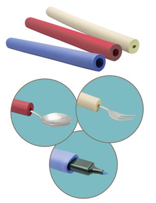 Griffverdicker (VPE: 6 Stück)>>>>Farbe: blau 16 mm