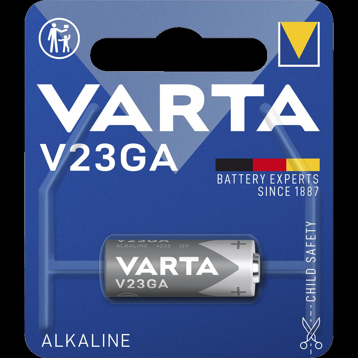 Batterie VARTA A23, 12V, 28x10mm Alkaline Batterie VARTA A23, 12V, 28x10mm Alkaline