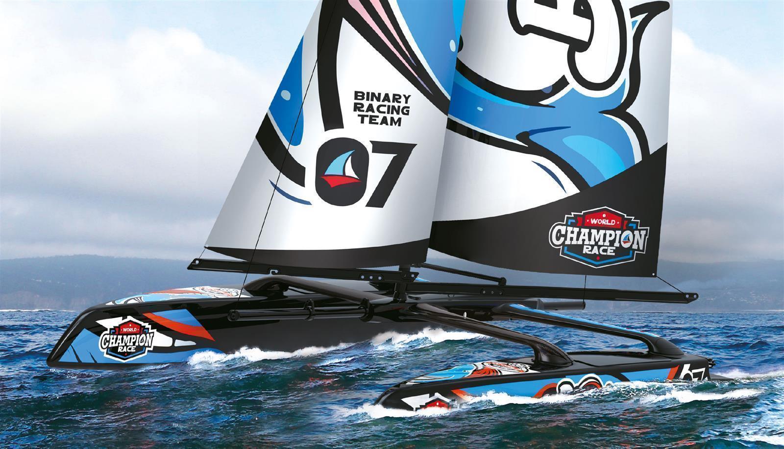 Binary V3 Segelkatamaran 400mm ARTR Binary V3 Segelkatamaran 400mm ARTR