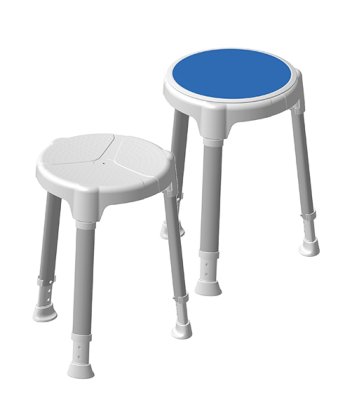 Duschhocker TAYO rund weiß>>>> Duschhocker TAYO rund weiß>>>>