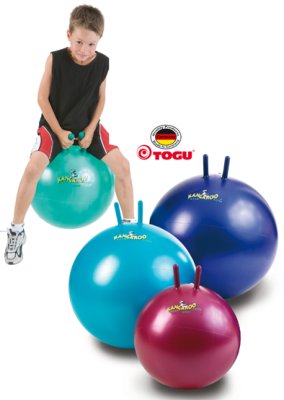 ABS-Sprungball Kangaroo Super,60cm farbig sortiert(TOGU), ABS-Sprungball Kangaroo Super,60cm farbig sortiert(TOGU),