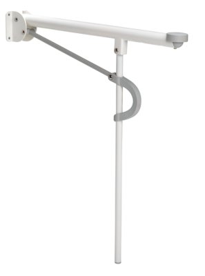 Wandklappgriff Optima L m.,Stützbein Wandklappgriff Optima L m.,Stützbein