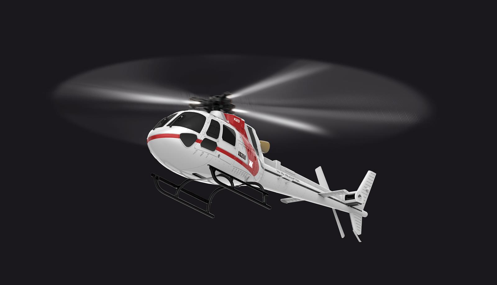 AS350 Brushless Helikopter 3D 3-Blatt 6G Flybarless AS350 Brushless Helikopter 3D 3-Blatt 6G Flybarless