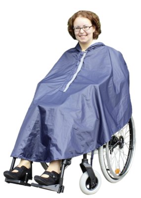 Rollstuhl-Regenponcho ROLKO-rainPRO blau>>>> Rollstuhl-Regenponcho ROLKO-rainPRO blau>>>>