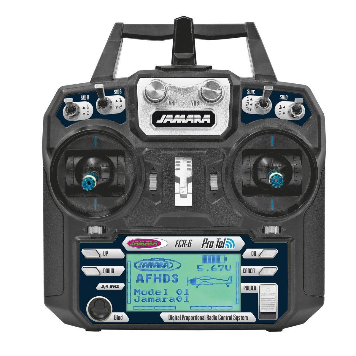 Fernsteuerung FCX6Pro Tel Gas links Fernsteuerung FCX6Pro Tel Gas links