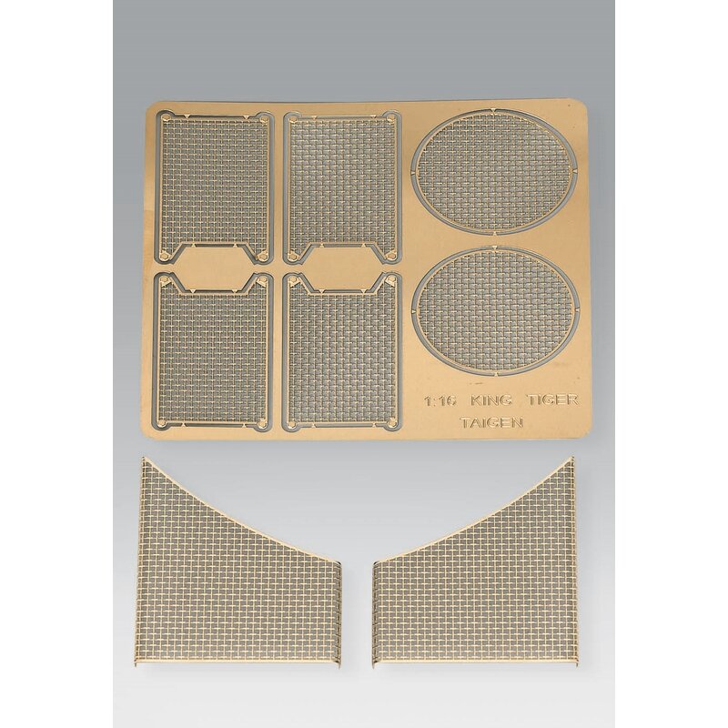 Tiger II / Jagdtiger Metallschutzgitter Tiger II / Jagdtiger Metallschutzgitter