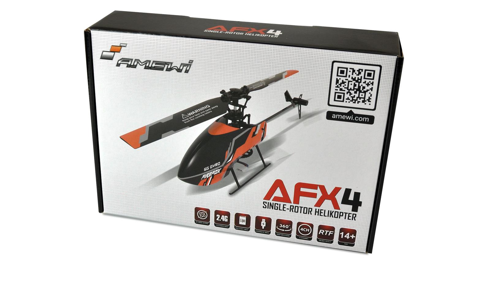 AFX4 Single-Rotor Helikopter 4-Kanal 6G RTF AFX4 Single-Rotor Helikopter 4-Kanal 6G RTF
