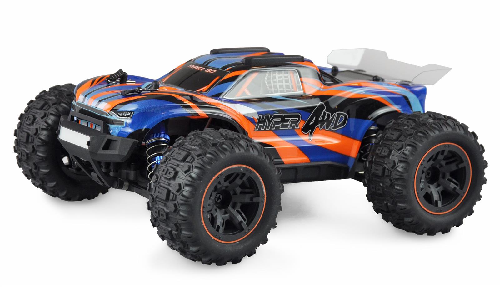 Hyper GO Truggy brushed 4WD 1:16 RTR blau/orange Hyper GO Truggy brushed 4WD 1:16 RTR blau/orange
