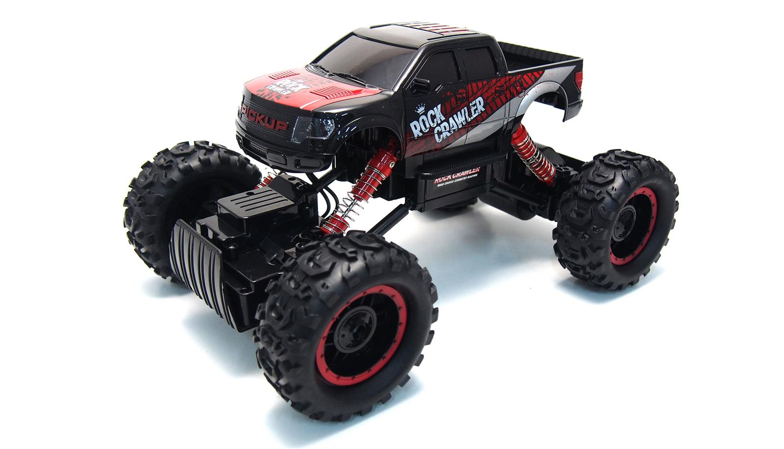 Rock Crawler Pick-Up 1:14 red- black Rock Crawler Pick-Up 1:14 red- black