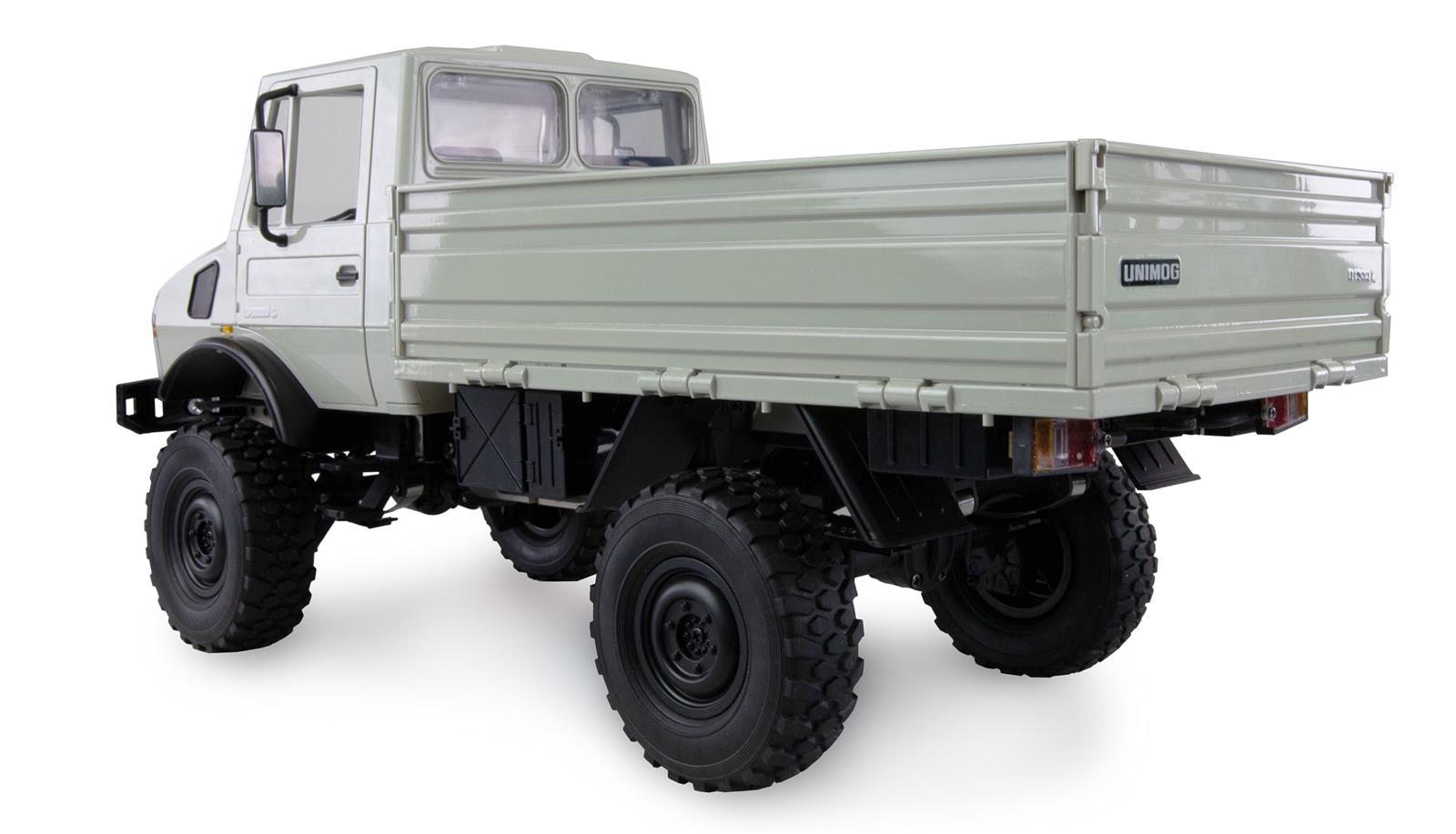 Mercedes-Benz Unimog Basic 4WD 1:12 RTR hellgrau Mercedes-Benz Unimog Basic 4WD 1:12 RTR hellgrau