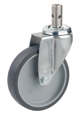 Rad für Toilettenrollstuhl 125mm Durchmesser>>>> Rad für Toilettenrollstuhl 125mm Durchmesser>>>>