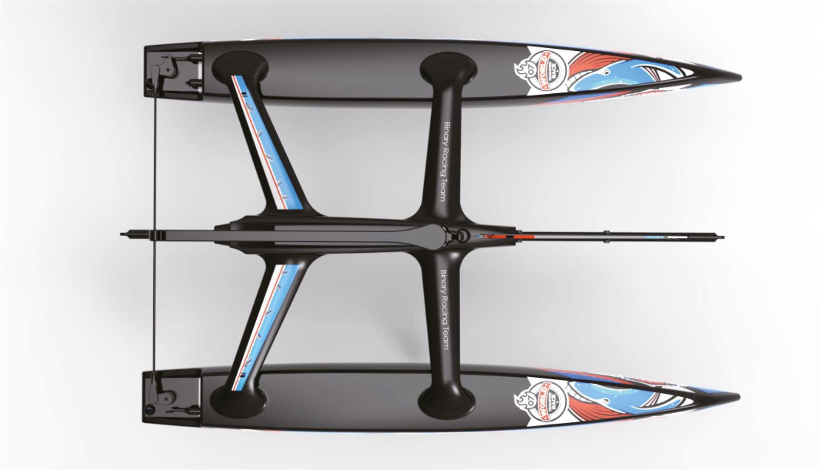 Binary V3 Segelkatamaran 400mm ARTR Binary V3 Segelkatamaran 400mm ARTR