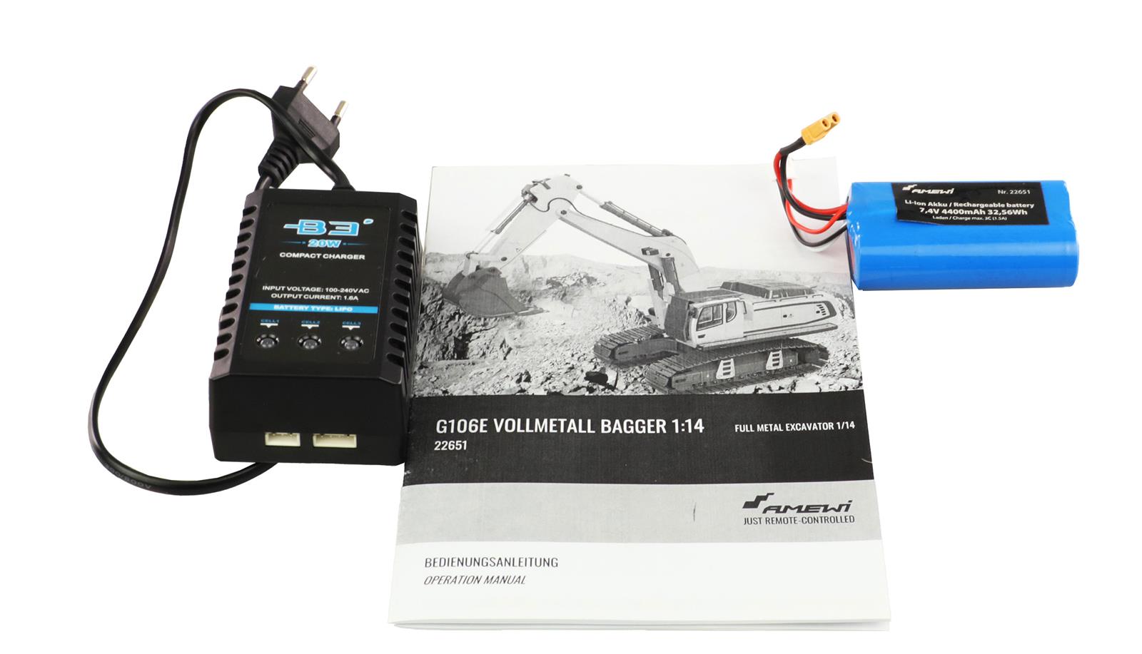 G106E Vollmetal Bagger 1:14 RTR