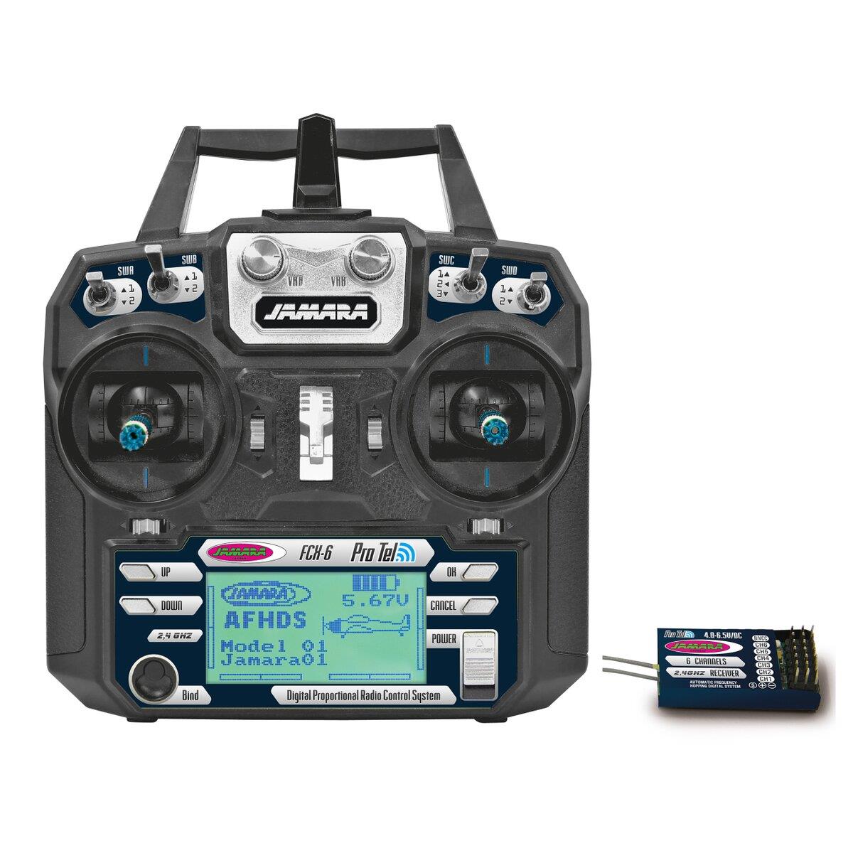 Fernsteuerung FCX6Pro Tel Gas links