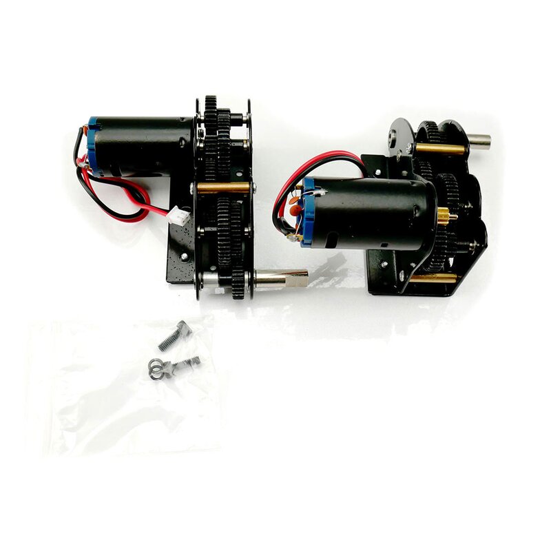 4in1 Stahlgetriebe, komplett kugelgelagert, kurze Welle 4in1 Stahlgetriebe, komplett kugelgelagert, kurze Welle