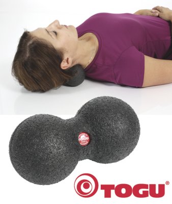 Blackroll Massageball DuoBall, schwarz>>>>8 cm Blackroll Massageball DuoBall, schwarz>>>>8 cm
