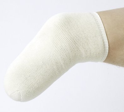 Stumpfstrumpf Cotton Frottee,Extra,weiß 25cm, Stumpfstrumpf Cotton Frottee,Extra,weiß 25cm,