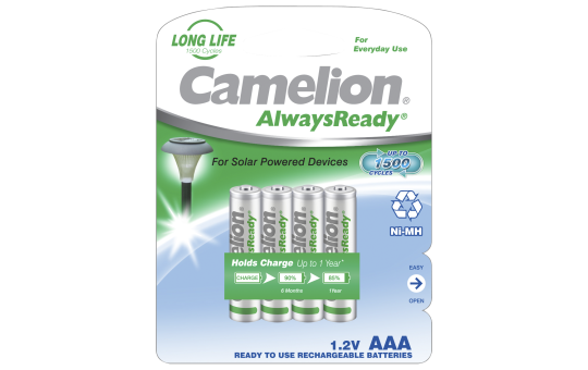 Micro-Akku CAMELION 1,2V, 600mAh, Typ AAA, NiMH, 4er-Blister Micro-Akku CAMELION 1,2V, 600mAh, Typ AAA, NiMH, 4er-Blister