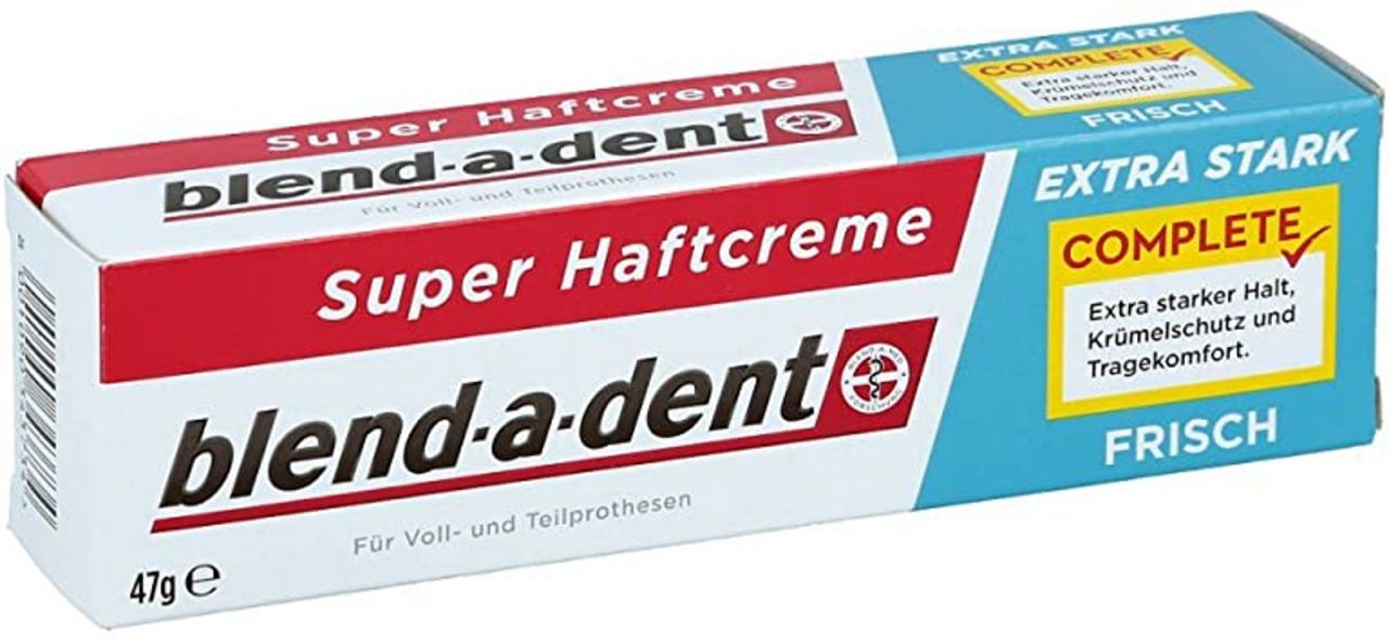 blend-a-dent Complete Super Haftcreme extra stark frisch 47g