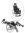 Multifunktionsrollstuhl Netti 4U CE Plus silber>>>>SB 50 cm