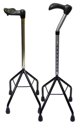 Leichtmetall-VierfußgehhilfeFritzgriff,verstellb.,silber Leichtmetall-VierfußgehhilfeFritzgriff,verstellb.,silber