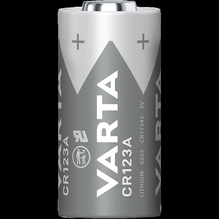 Lithium-Photobatterie VARTA CR 123A, 3 V, 1er-Blister