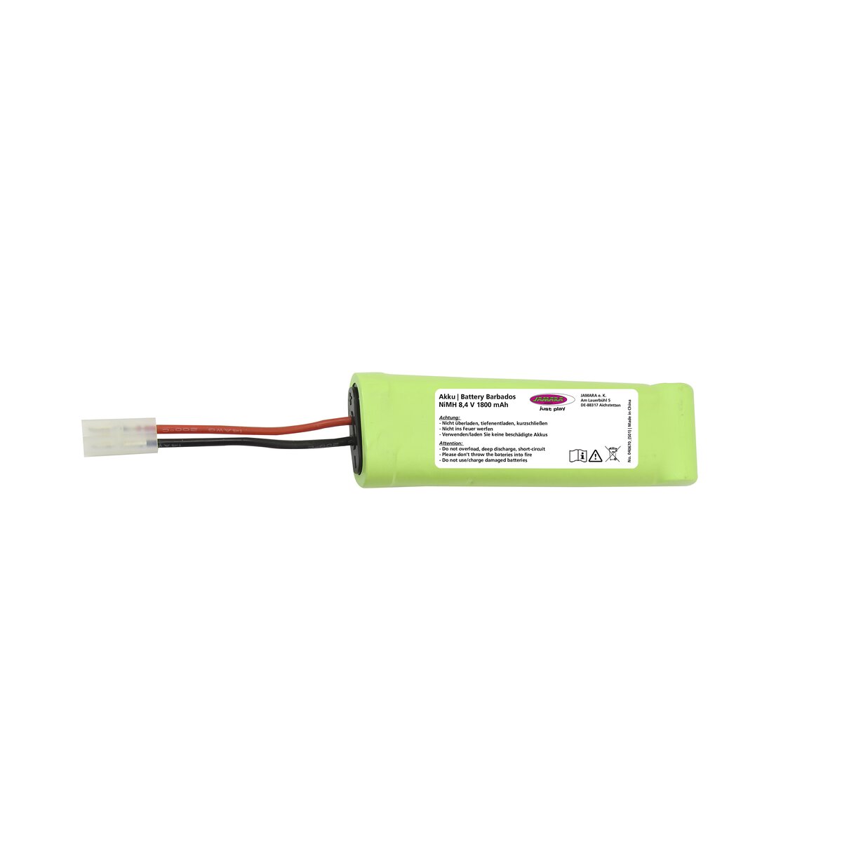 Akku Barbados NiMh 8,4V 2000mAh  