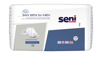 Inkontinenzvorlagen San Seni for Men (1Karton: 2x30 Stück)>>>>