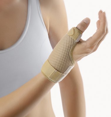 Bort Soft Daumenschiene, lang>>>>Farbe: beige Gr. M Bort Soft Daumenschiene, lang>>>>Farbe: beige Gr. M