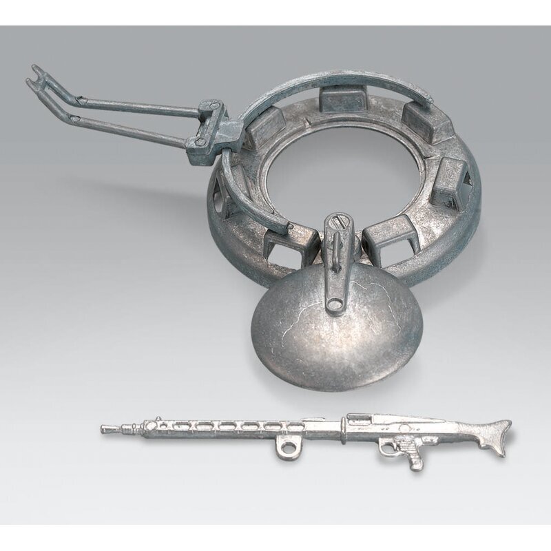 Tiger I Metallturmluke mit MG spät Tiger I Metallturmluke mit MG spät