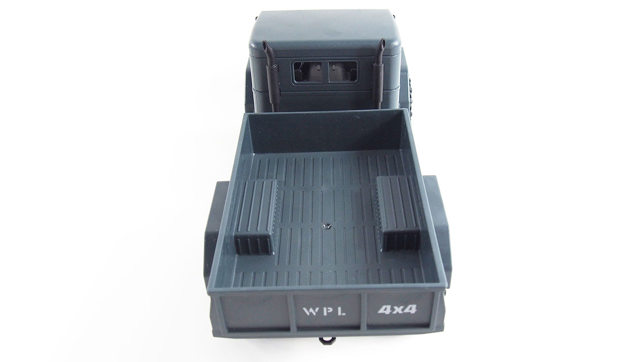 U.S. Militär Truck 4WD 1:16 Bausatz, grau U.S. Militär Truck 4WD 1:16 Bausatz, grau