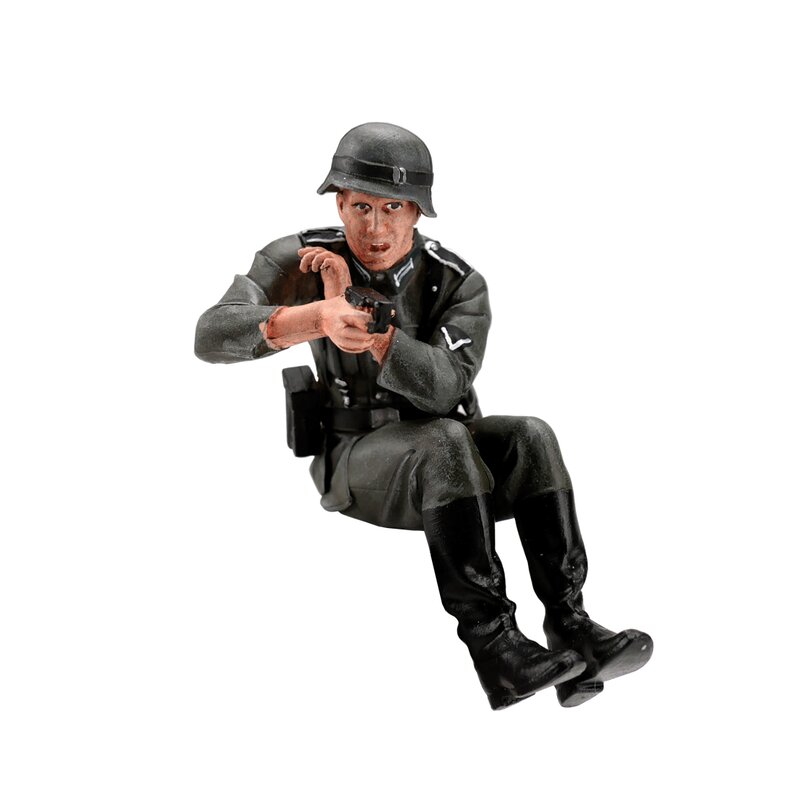 1/16 Figur Schwimmwagen Schütze Feldgrau