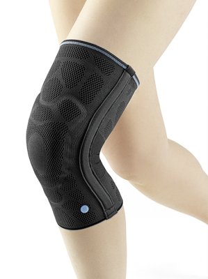 Kniebandage Dynamics Plus, carbon>>>>Gr. 3+