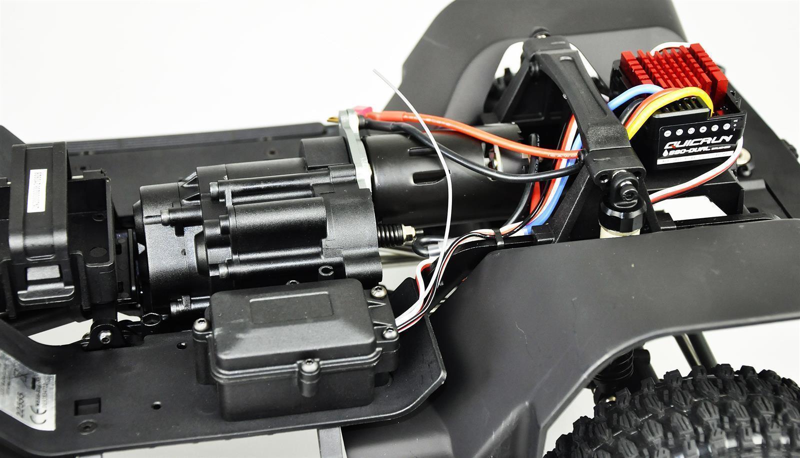 AMXRock RCX10.3B Scale Crawler 6x6 Pick-Up 1:10 ARTR schwarz AMXRock RCX10.3B Scale Crawler 6x6 Pick-Up 1:10 ARTR schwarz