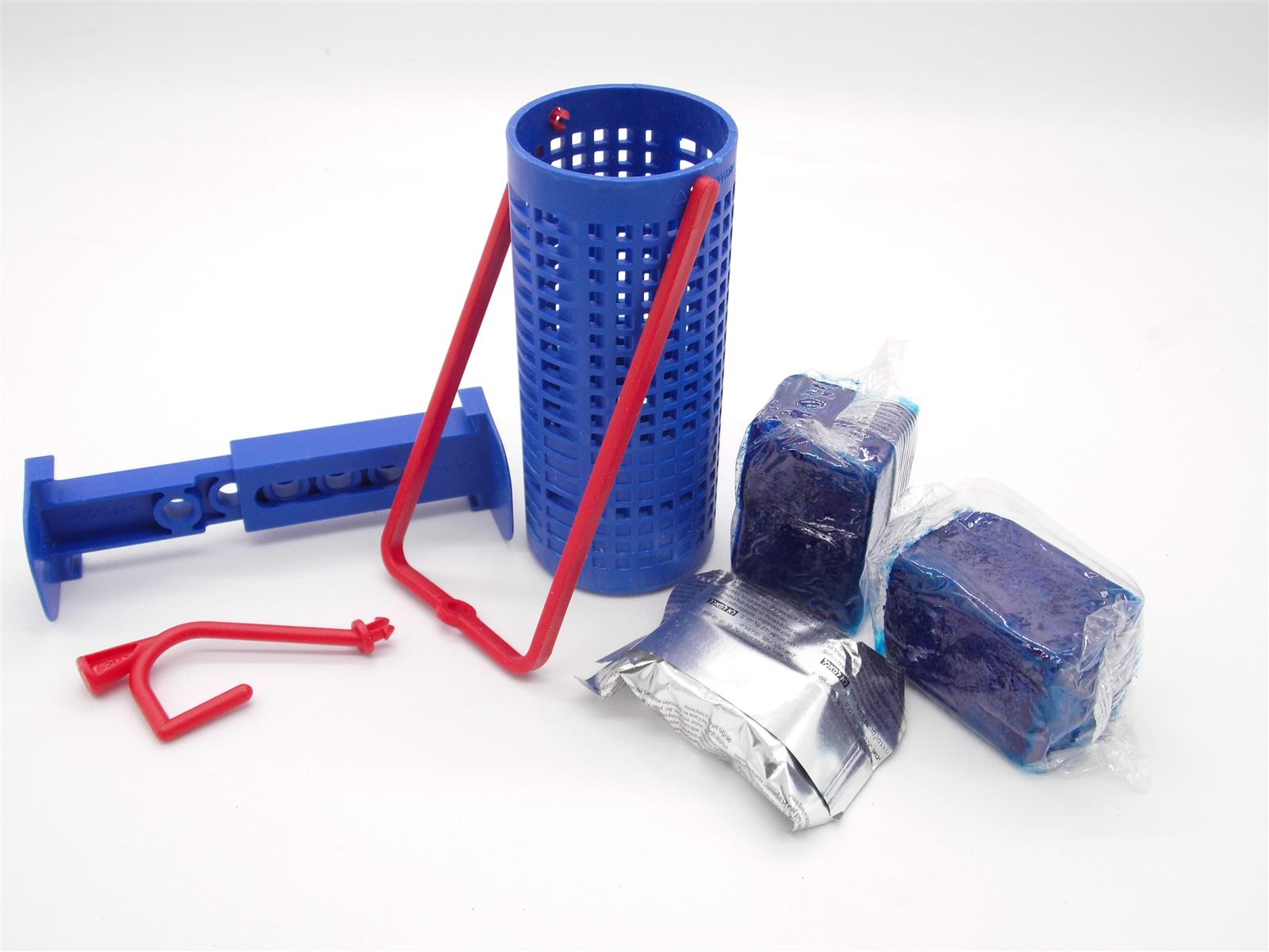 WC-Star WC Star der praktische Speicher für WC-Spülkasten-Hygienesteine Starter Set