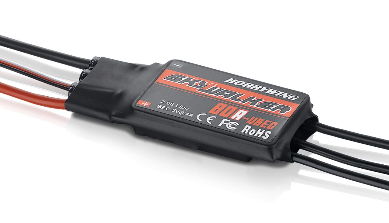 Hobbywing Skywalker 80A brushless Regler UBEC 2-6S Hobbywing Skywalker 80A brushless Regler UBEC 2-6S