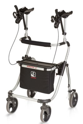 Rollator POLO YANO Gr.M,SH55,kompl.,silber,