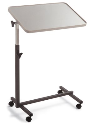 Bett-Tisch,Platte 40cmx60cm,Höhe 72-116cm,