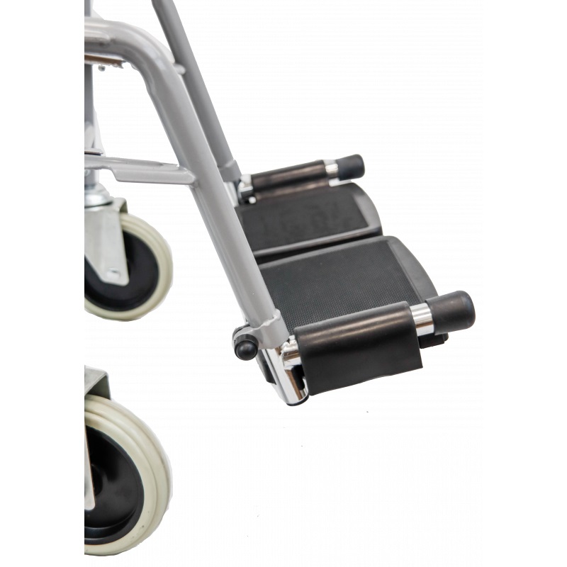 TSF Fahrbarer Toilettenstuhl Rostfrei mit Rückenlehne Neu belastbar bis 130KG TSF Fahrbarer Toilettenstuhl Rostfrei mit Rückenlehne Neu belastbar bis 130KG