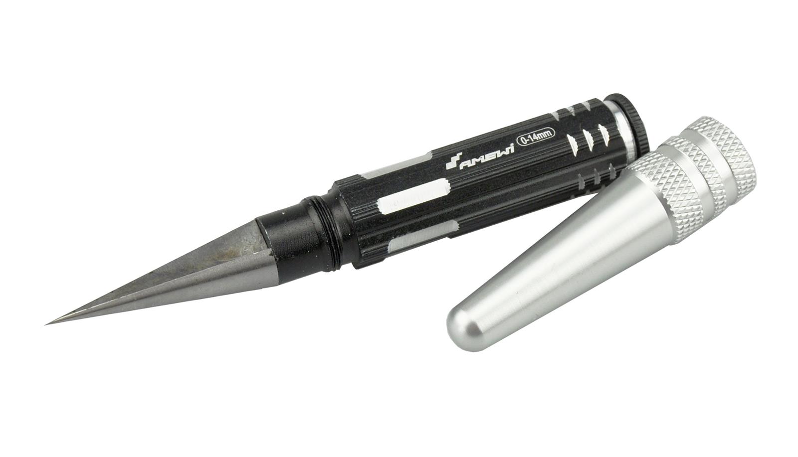 Karosserielochbohrer 1-14mm Mit Aluminiumgriff Karosserielochbohrer 1-14mm Mit Aluminiumgriff