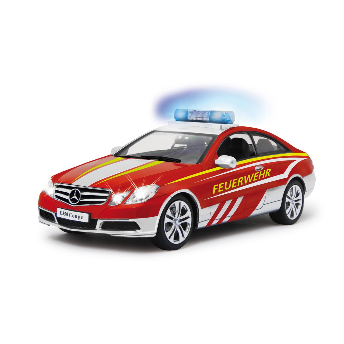 Mercedes-Benz E 350 Coupe Feuerwehr 1:16 weiß/rot 2,4GHz