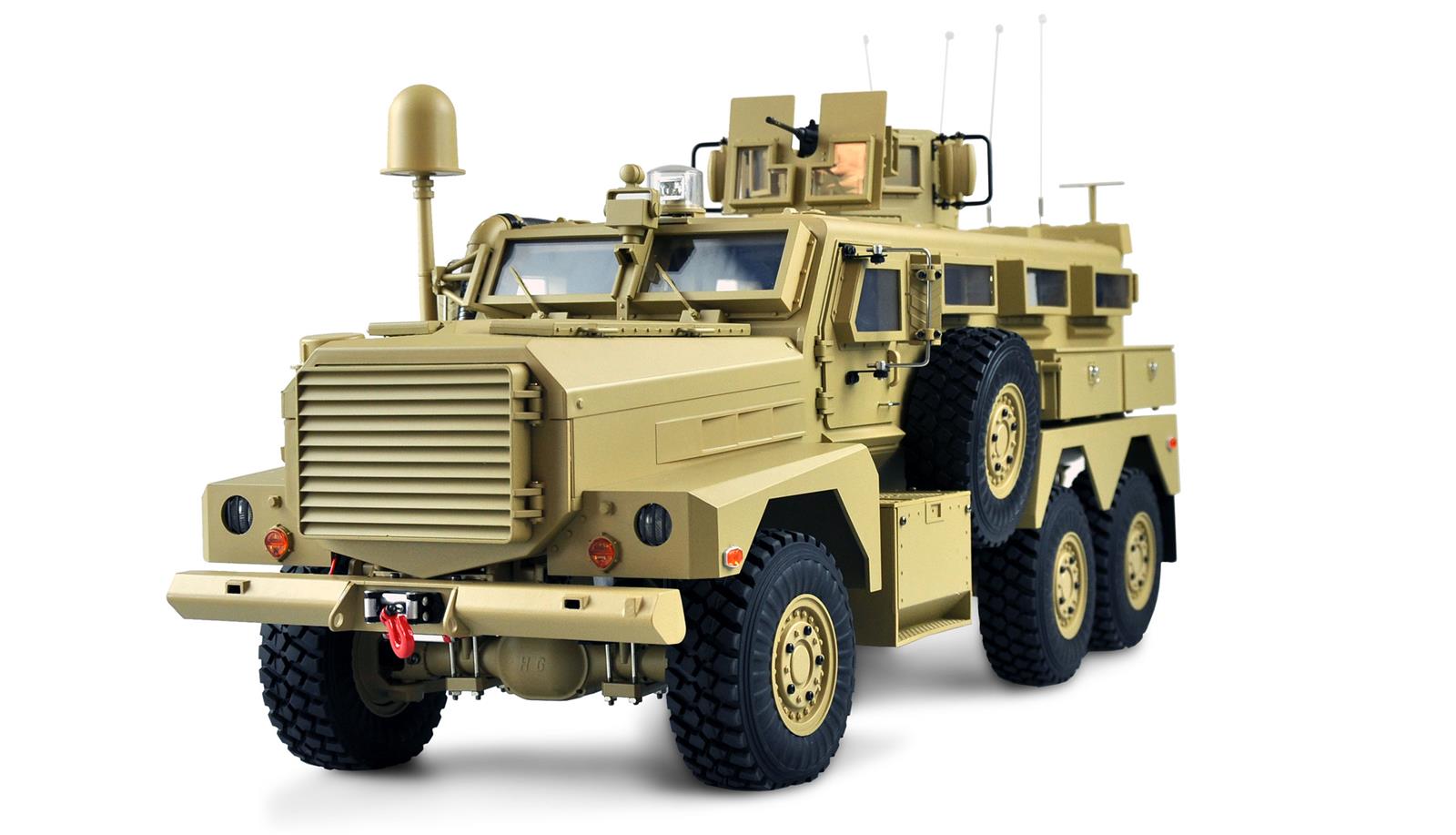 US-Miltitärfahrzeug MRAP 6x6 1:12 RTR