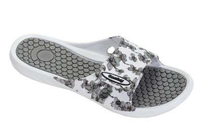 Damen-Pantolette SAMELA, grau>>>>Gr. 40 Damen-Pantolette SAMELA, grau>>>>Gr. 40