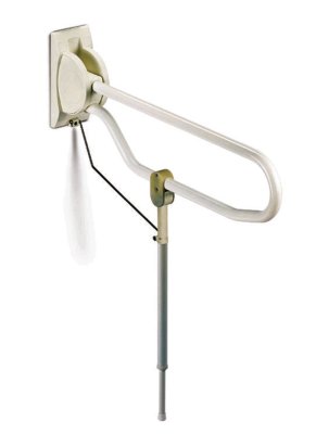 Bodenstütze f.Stützklappgriffe,weiß(OXYON-WOLFF), Bodenstütze f.Stützklappgriffe,weiß(OXYON-WOLFF),