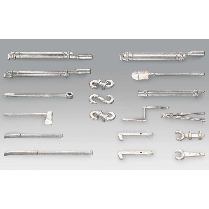 Panzer IV Metallwerkzeug 19 tlg. Panzer IV Metallwerkzeug 19 tlg.