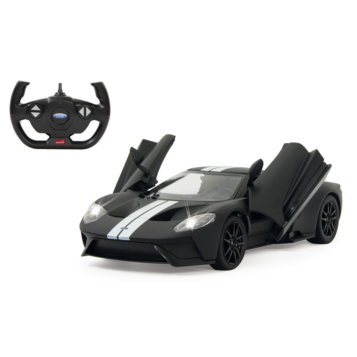 Ford GT 1:14 schwarz matt 2,4GHz Tür manuell