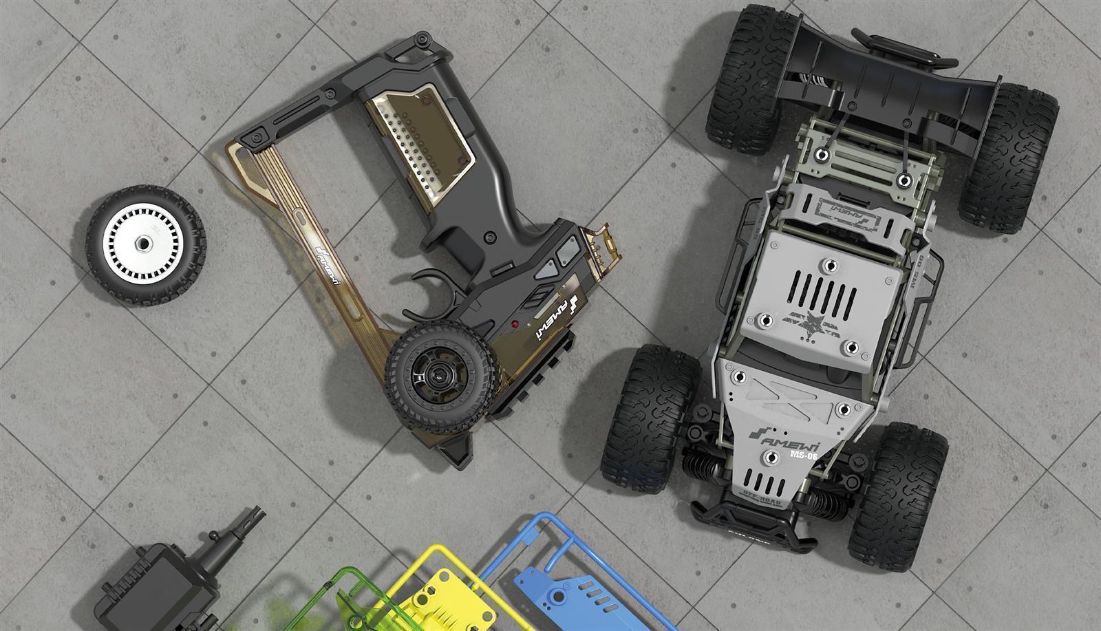 CoolRC DIY Stone Buggy 2WD 1:18 Bausatz grau CoolRC DIY Stone Buggy 2WD 1:18 Bausatz grau