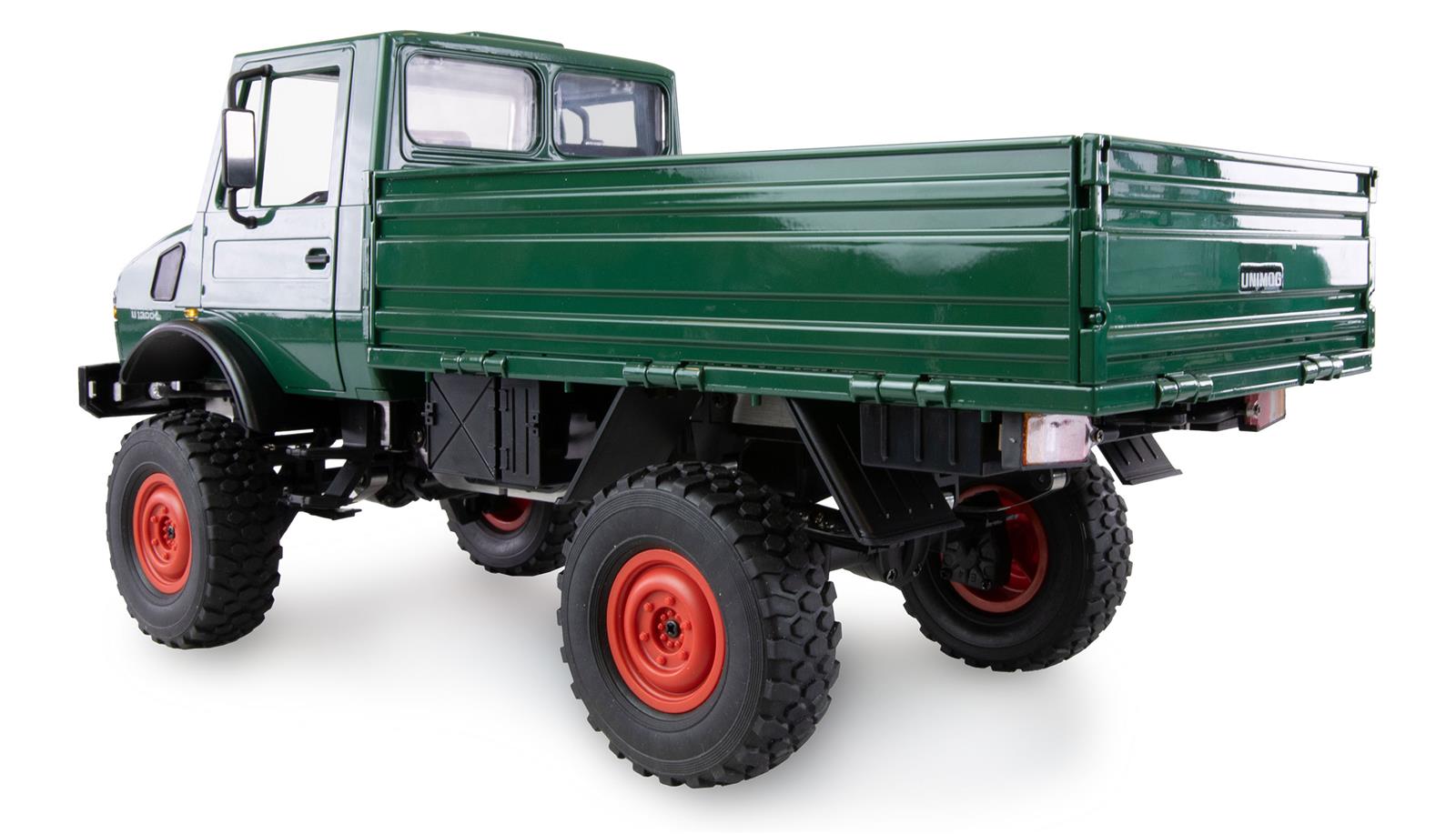 Mercedes-Benz Unimog Basic 4WD 1:12 RTR grün Mercedes-Benz Unimog Basic 4WD 1:12 RTR grün