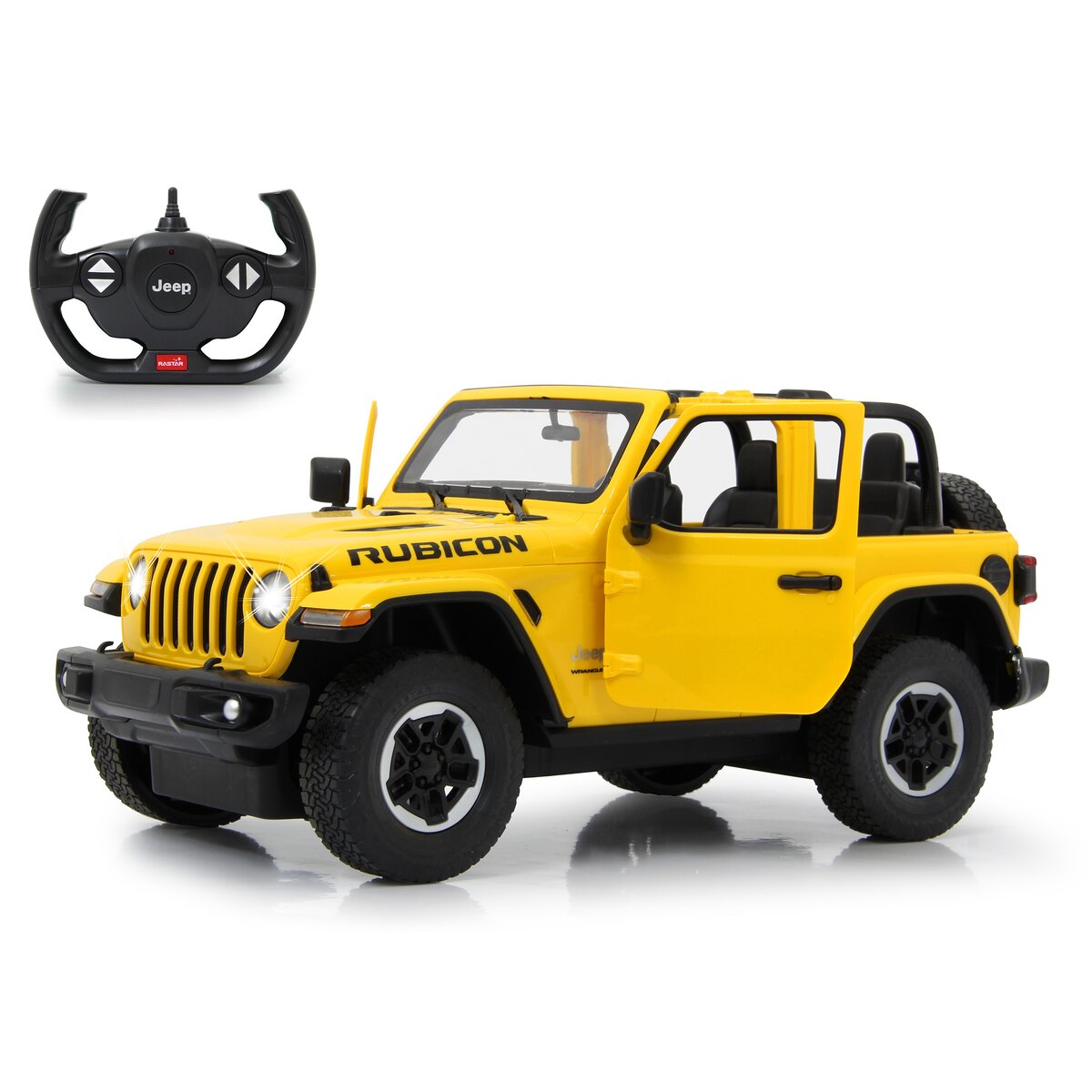 Jeep Wrangler JL 1:14 gelb 2,4GHz Tür manuell Jeep Wrangler JL 1:14 gelb 2,4GHz Tür manuell