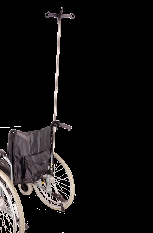 INFUSIONSHALTER.ST.ES.25 an nahezu jedem Rollstuhl anzubringensilber matt/ schwarzEdelstahl/ Kunststoff INFUSIONSHALTER.ST.ES.22 an nahezu jedem Rollstuhl anzubringensilber matt/ schwarzEdelstahl/ Kunststoff